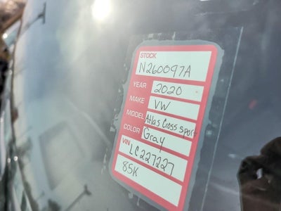 2020 Volkswagen Atlas Cross Sport 2.0T SE w/Technology 4Motion