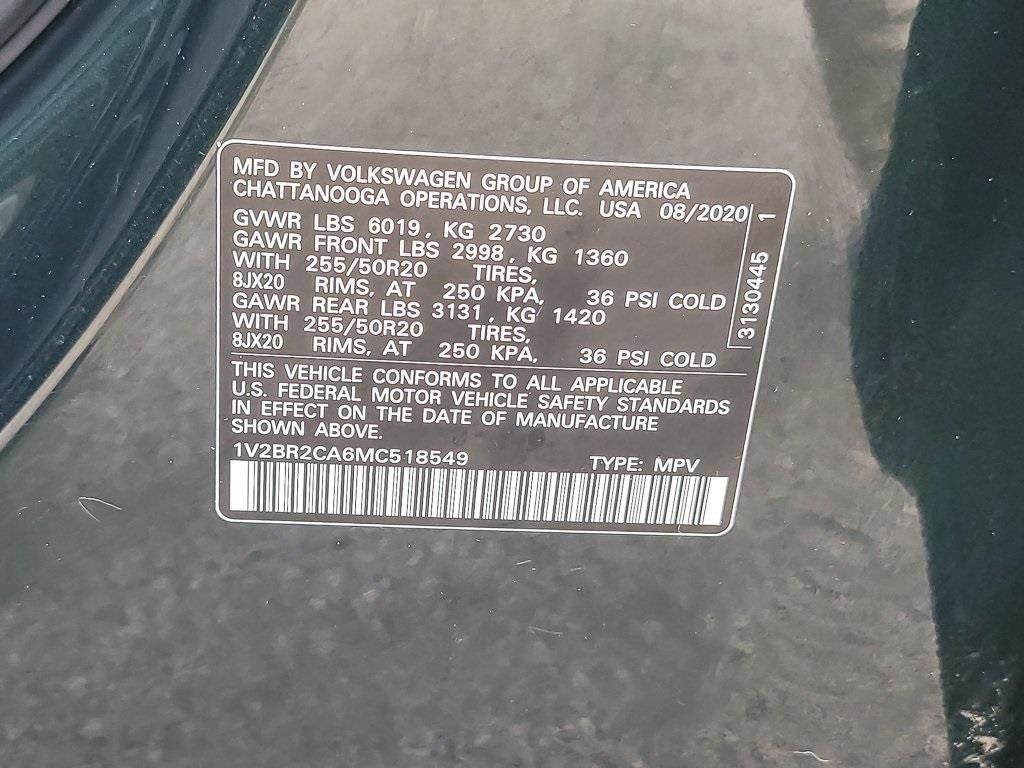 2021 Volkswagen Atlas SEL