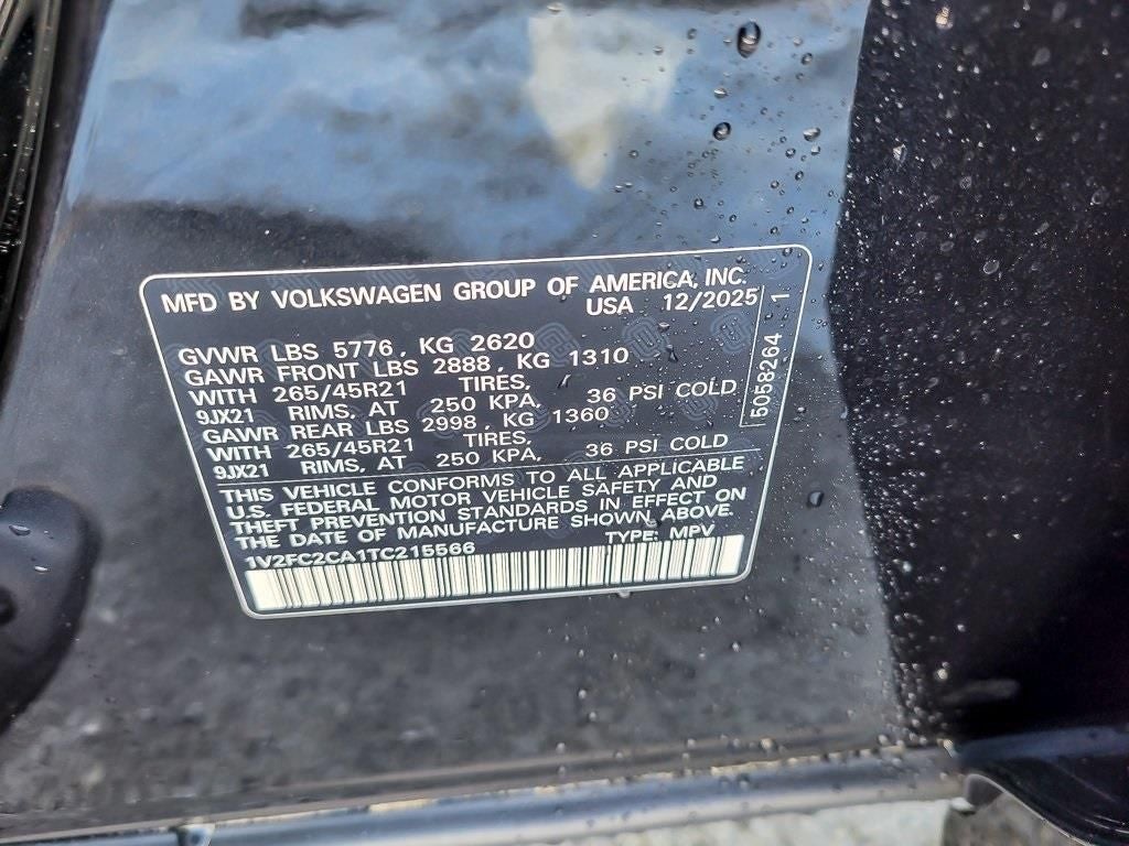 2026 Volkswagen Atlas Cross Sport 2.0T SEL Premium R-Line