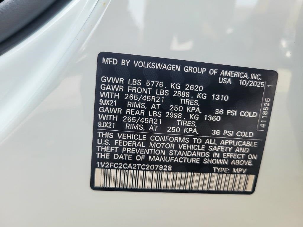 2026 Volkswagen Atlas Cross Sport 2.0T SEL Premium R-Line