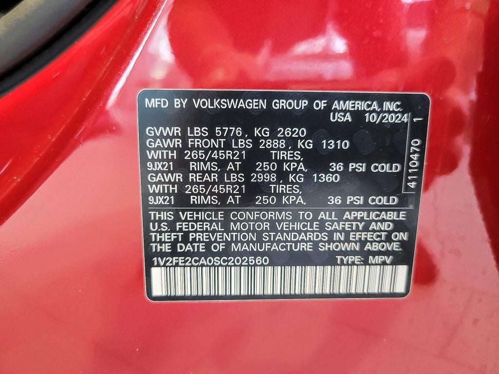 2025 Volkswagen Atlas Cross Sport 2.0T SEL Premium R-Line