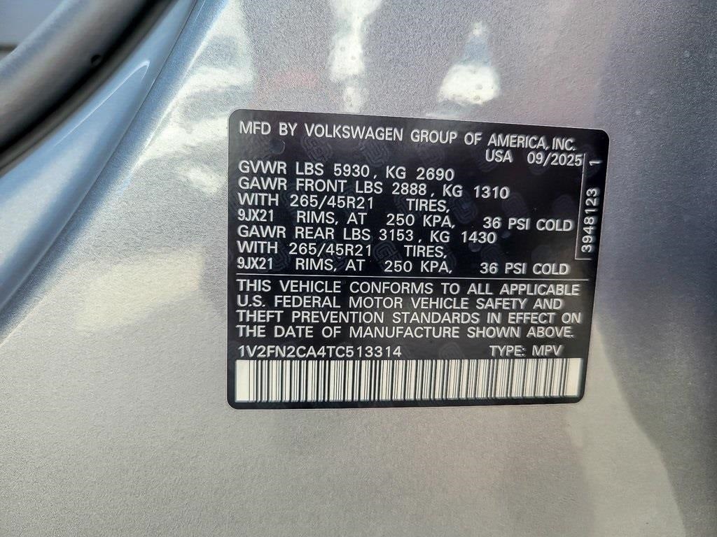 2026 Volkswagen Atlas 2.0T SEL Premium R-Line