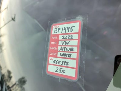 2022 Volkswagen Atlas 3.6L V6 SE w/Technology