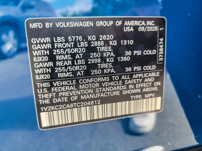 2026 Volkswagen Atlas Cross Sport 2.0T SE w/Technology