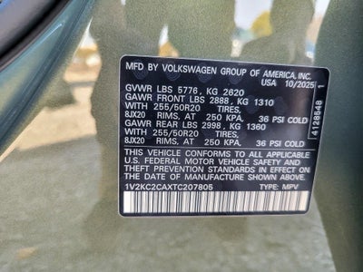 2026 Volkswagen Atlas Cross Sport 2.0T SE w/Technology