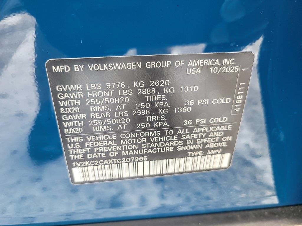 2026 Volkswagen Atlas Cross Sport 2.0T SE w/Technology