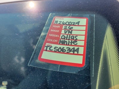 2026 Volkswagen Atlas 2.0T SE w/Technology