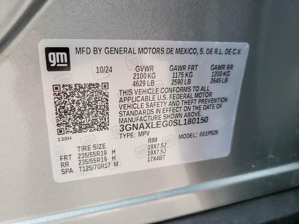 2025 Chevrolet Equinox RS