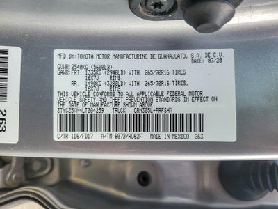 2020 Toyota Tacoma V6