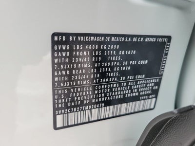 2026 Volkswagen Taos 1.5T SE Black