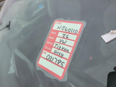 2026 Volkswagen Tiguan 2.0T S