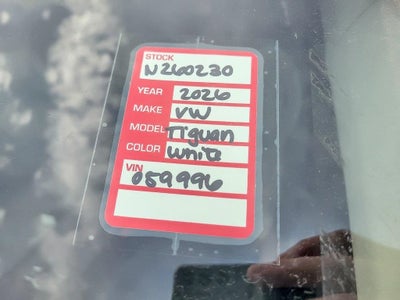 2026 Volkswagen Tiguan 2.0T S