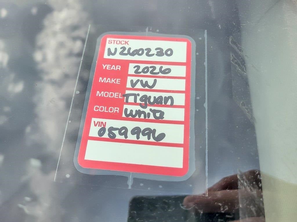 2026 Volkswagen Tiguan 2.0T S