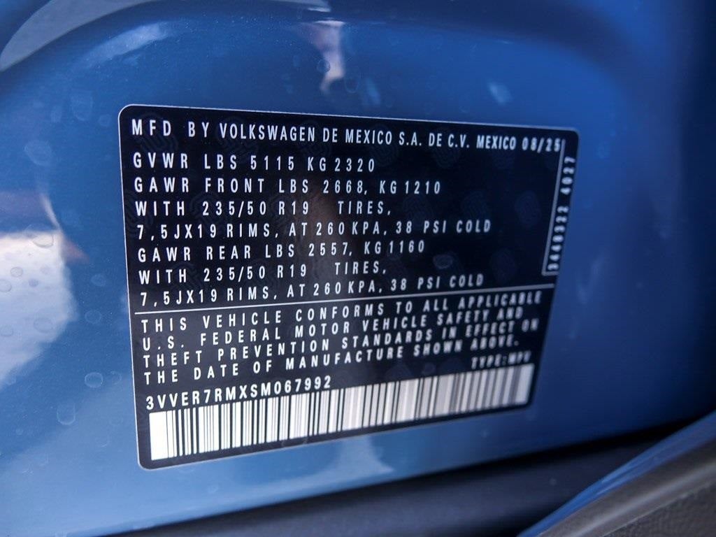 2025 Volkswagen Tiguan 2.0T SE