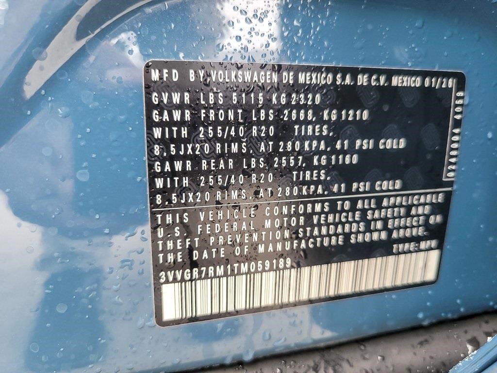 2026 Volkswagen Tiguan 2.0T SE R-Line Black