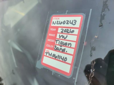 2026 Volkswagen Tiguan 2.0T SE R-Line Black