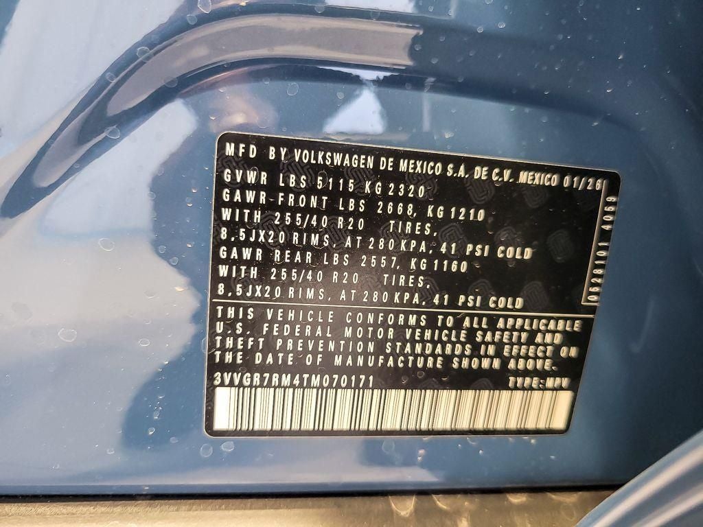 2026 Volkswagen Tiguan 2.0T SE R-Line Black