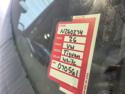 2026 Volkswagen Tiguan 2.0T SE R-Line Black