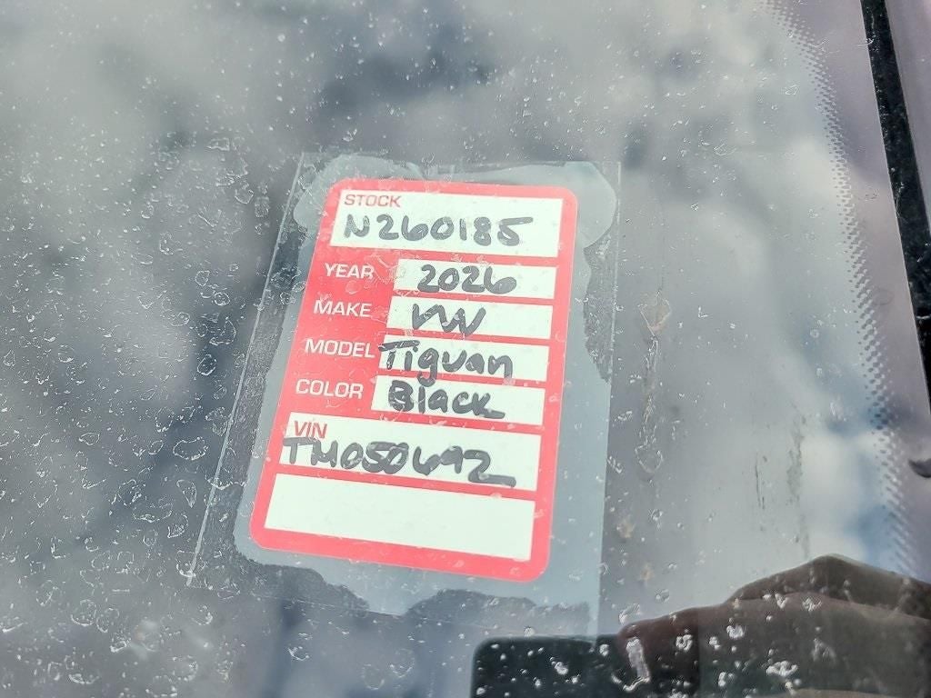 2026 Volkswagen Tiguan 2.0T SE R-Line Black