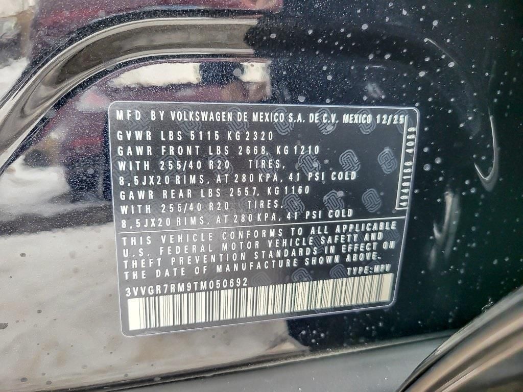 2026 Volkswagen Tiguan 2.0T SE R-Line Black