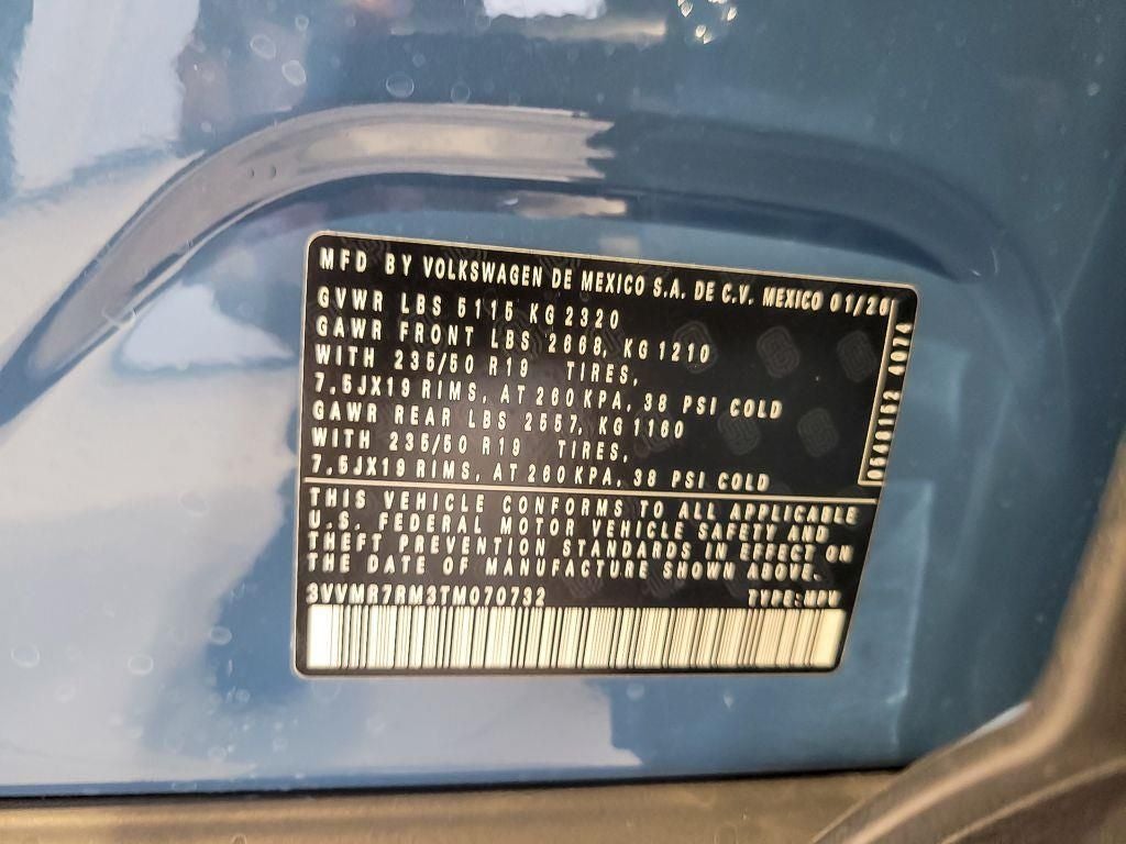 2026 Volkswagen Tiguan 2.0T SE