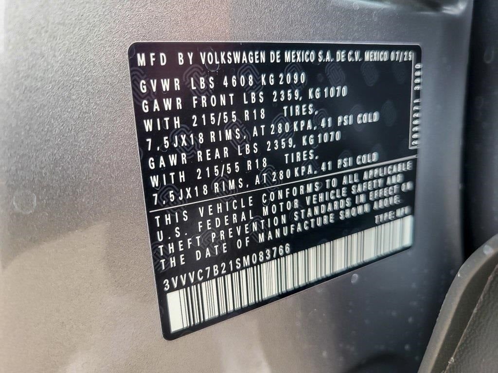 2025 Volkswagen Taos 1.5T SE