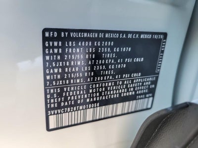 2026 Volkswagen Taos 1.5T SE