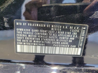 2026 Volkswagen Jetta GLI 2.0T Autobahn