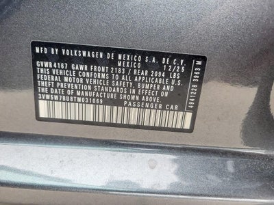 2026 Volkswagen Jetta 1.5T S