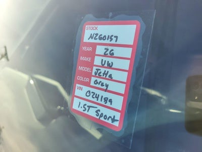 2026 Volkswagen Jetta 1.5T Sport