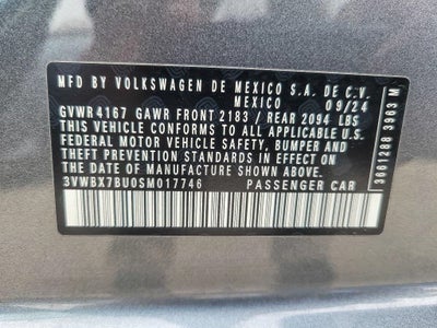 2025 Volkswagen Jetta 1.5T Sport