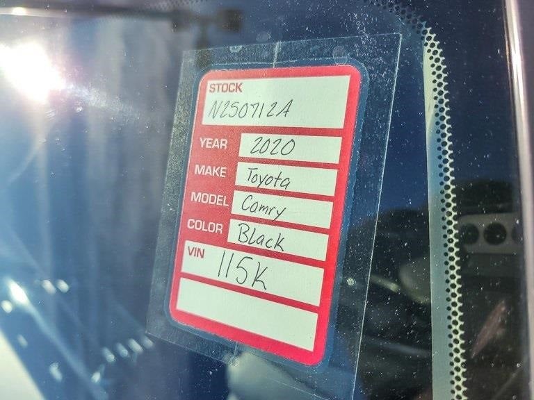 2020 Toyota Camry LE