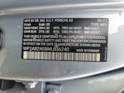 2021 Porsche Macan S