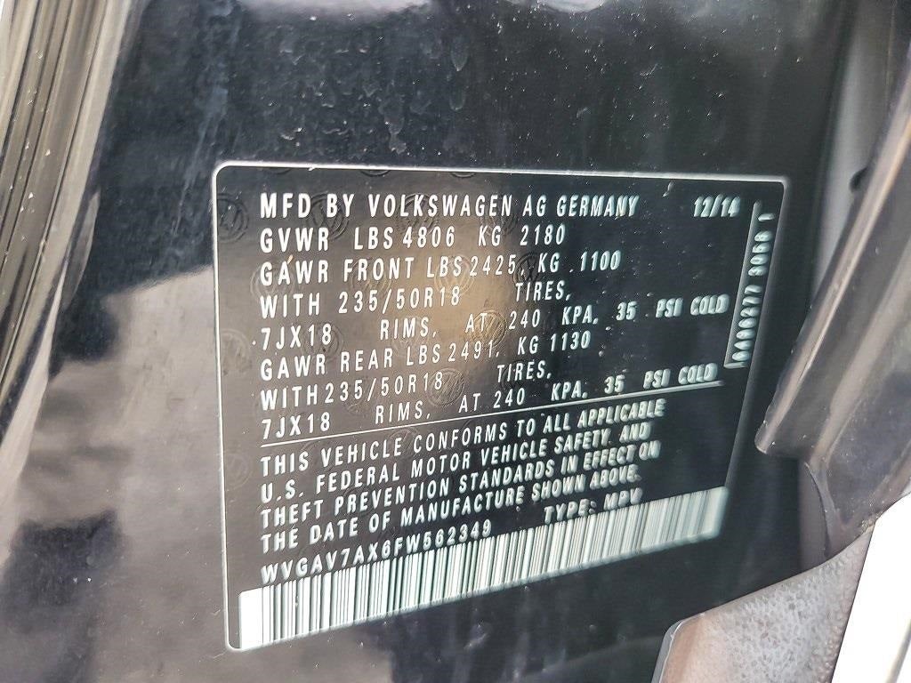 2015 Volkswagen Tiguan SEL