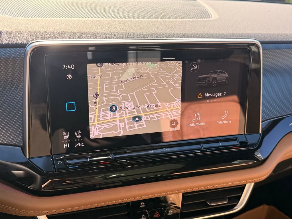 2026 Volkswagen Atlas Cross Sport 2.0T SEL R-Line Black